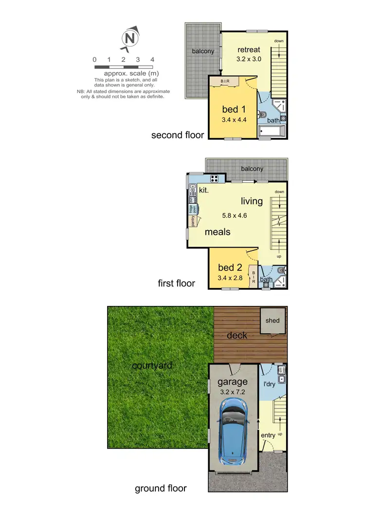Floorplan of Homely townhouse listing, 5/2 Laburnum Street, Blackburn VIC 3130