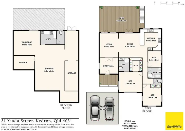 Floorplan of Homely house listing, 31 Yiada Street, Kedron QLD 4031