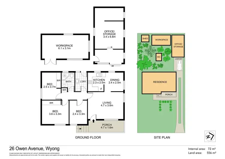 Floorplan of Homely house listing, 26 Owen Avenue, Wyong NSW 2259