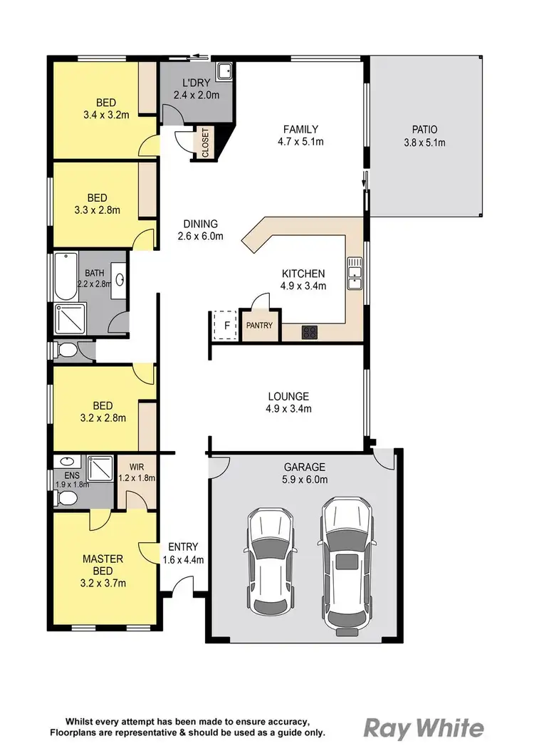 Floorplan of Homely house listing, 3 Greendale Place, Bracken Ridge QLD 4017
