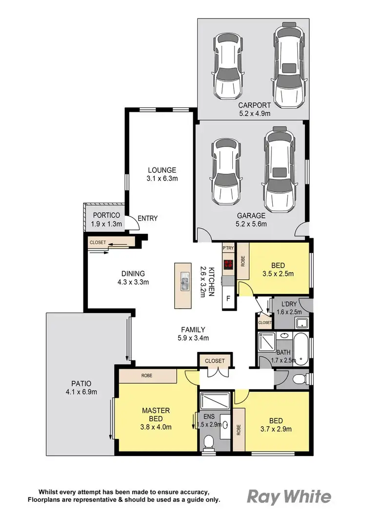 Floorplan of Homely house listing, 13 Village Way, Bracken Ridge QLD 4017