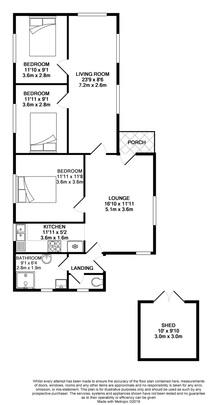 Floorplan of Homely house listing, 237 Excelsior Street, Guildford NSW 2161