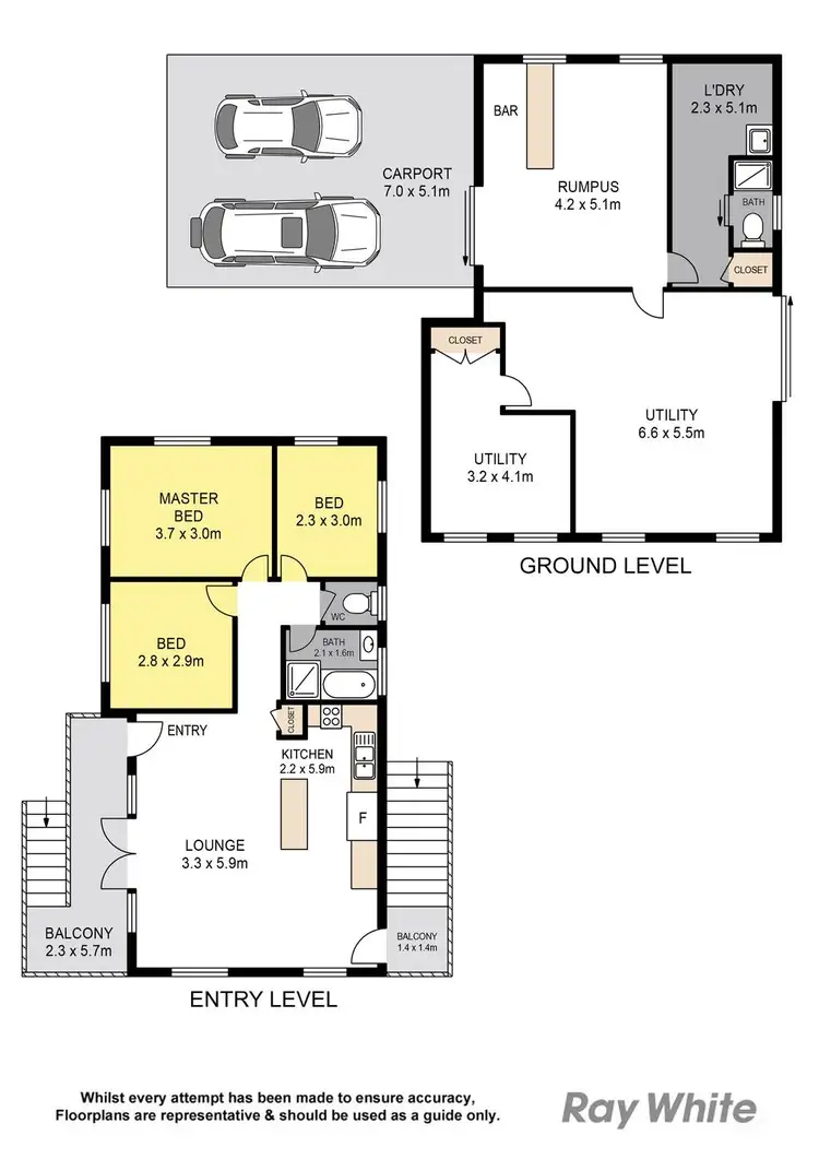 Floorplan of Homely house listing, 5 Toolang Street, Bracken Ridge QLD 4017