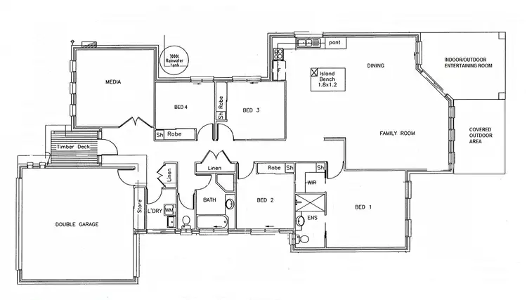 Floorplan of Homely house listing, 6 Bangalore Close, Caloundra West QLD 4551