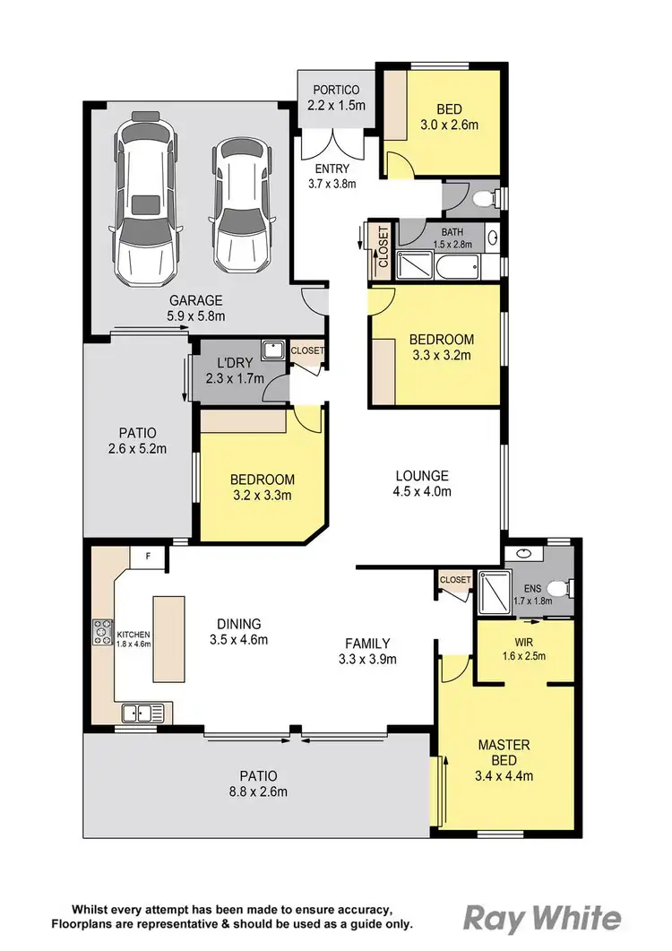 Floorplan of Homely house listing, 6 Sepia Place, Griffin QLD 4503