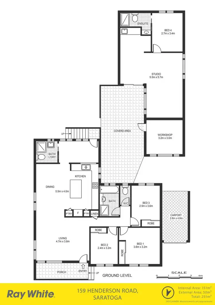Floorplan of Homely house listing, 159 Henderson Road, Saratoga NSW 2251