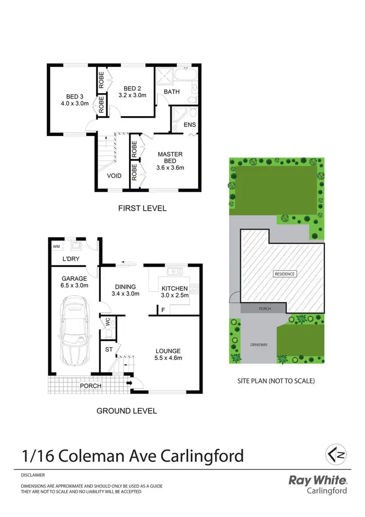 Floorplan of Homely other listing, 1/16 Coleman Avenue, Carlingford NSW 2118
