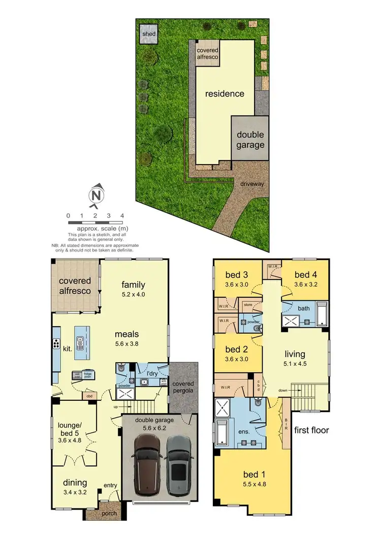 Floorplan of Homely house listing, 55 Salisbury Road, Ashwood VIC 3147