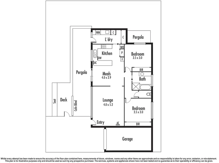 Floorplan of Homely unit listing, 2/35 Eulinga Avenue, Aspendale VIC 3195