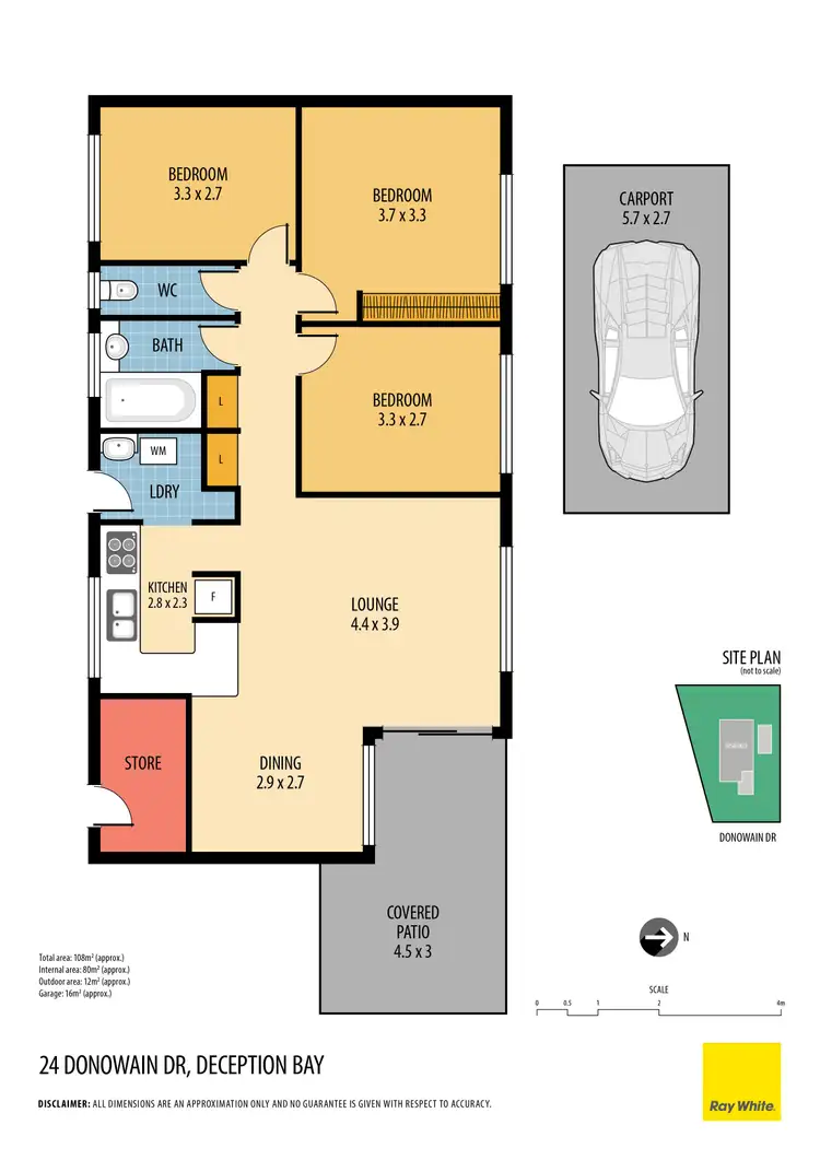 Floorplan of Homely house listing, 24 Donowain Drive, Deception Bay QLD 4508