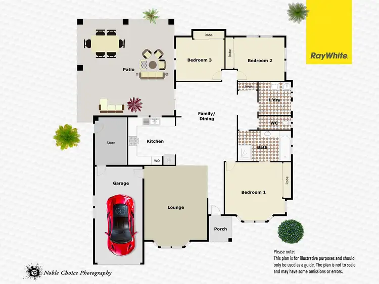Floorplan of Homely house listing, 8 Mandeville Place, Regents Park QLD 4118
