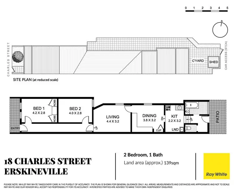 Floorplan of Homely house listing, 18 Charles Street, Erskineville NSW 2043