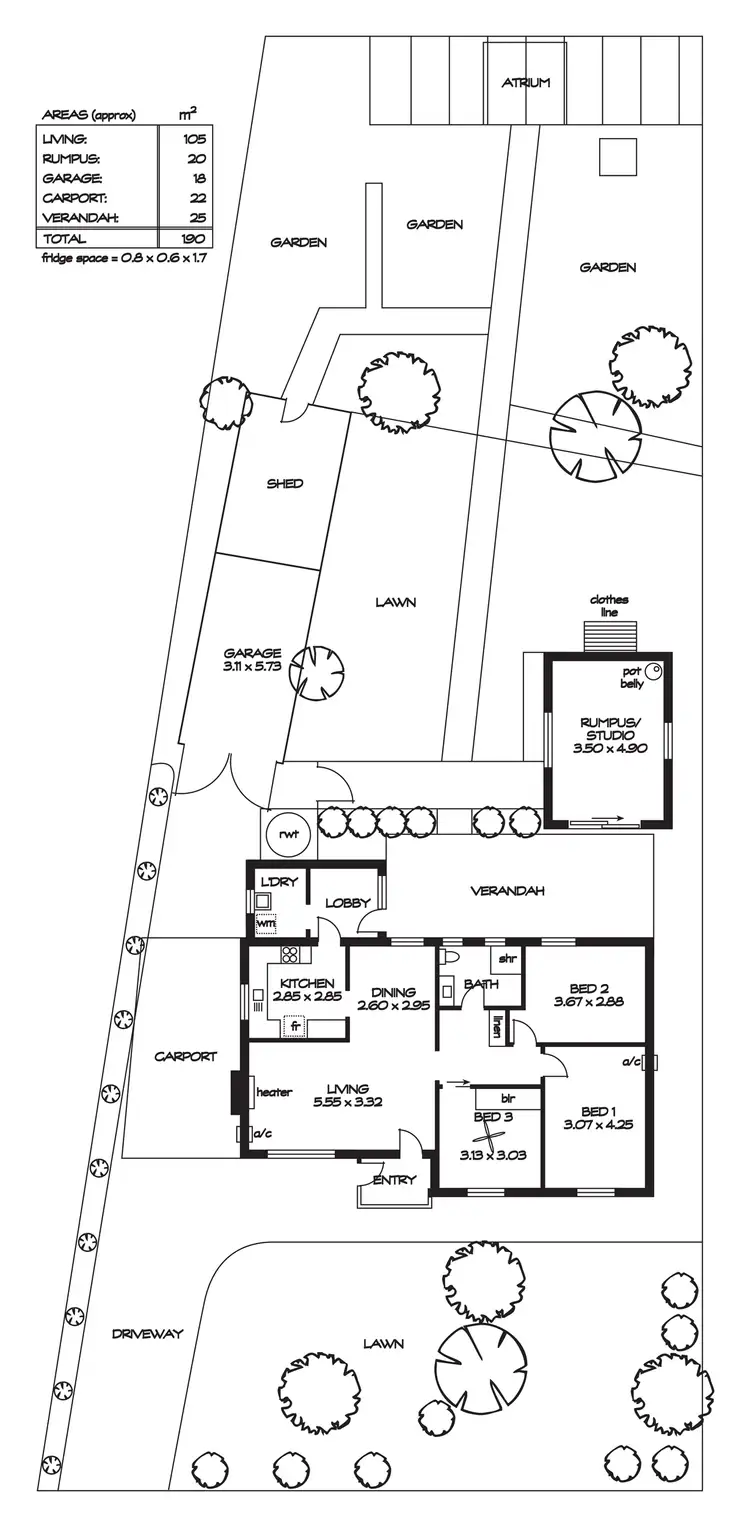 Floorplan of Homely house listing, 4 Darlington Street, Enfield SA 5085