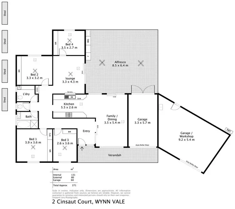 Floorplan of Homely house listing, 2 Cinsaut Court, Wynn Vale SA 5127