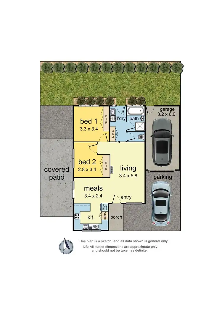 Floorplan of Homely unit listing, 4 Aaron Place, Kilsyth VIC 3137