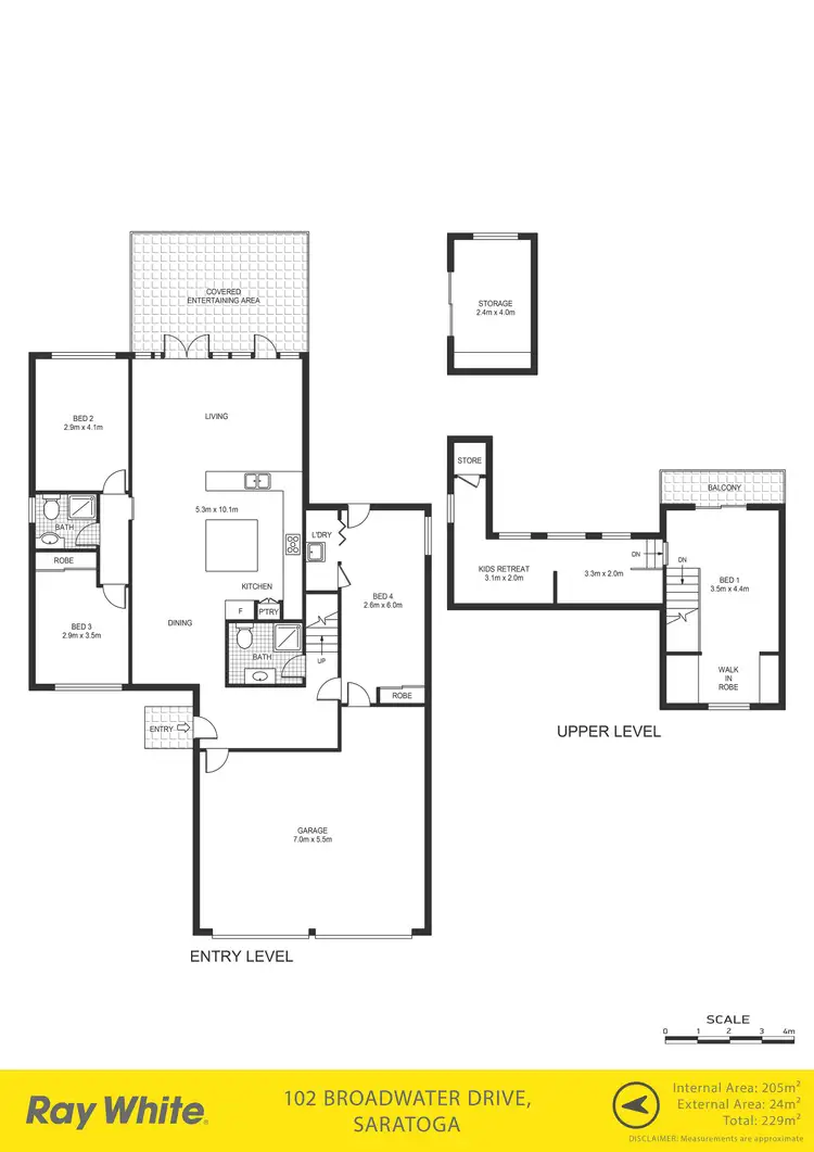 Floorplan of Homely house listing, 102 Broadwater Drive, Saratoga NSW 2251