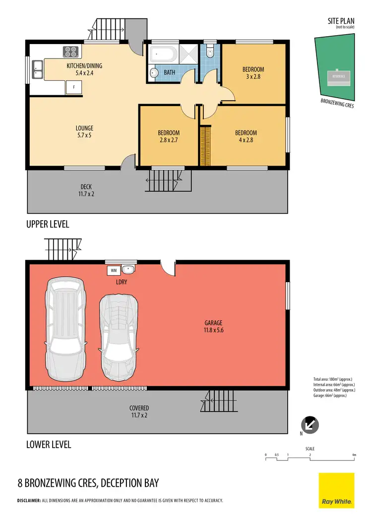 Floorplan of Homely house listing, 8 Bronzewing Crescent, Deception Bay QLD 4508