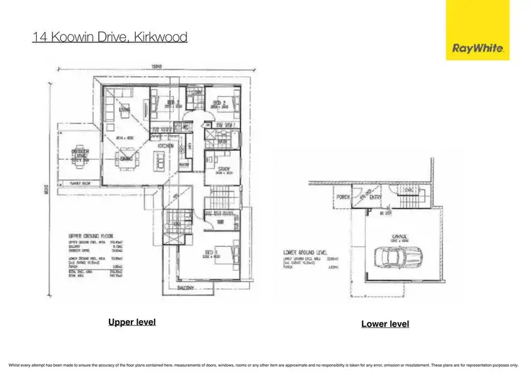 Floorplan of Homely house listing, 14 Koowin Drive, Kirkwood QLD 4680