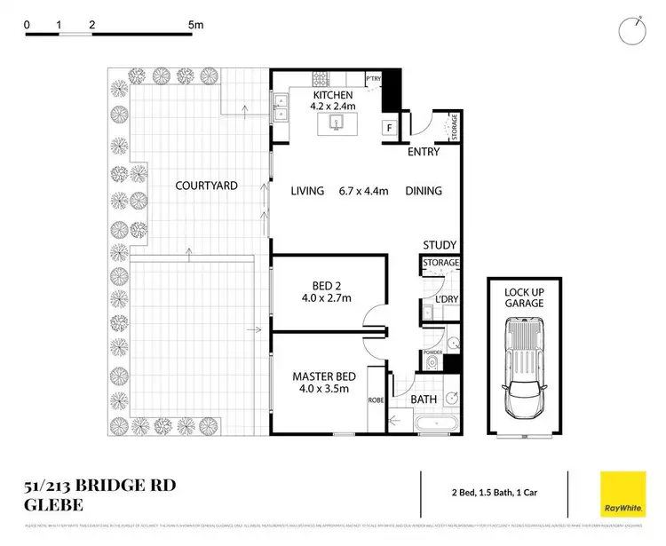Floorplan of Homely apartment listing, 51/213-221 Bridge Road, Glebe NSW 2037