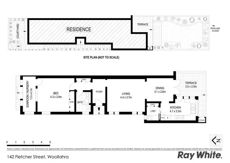 Floorplan of Homely house listing, 142 Fletcher Street, Woollahra NSW 2025