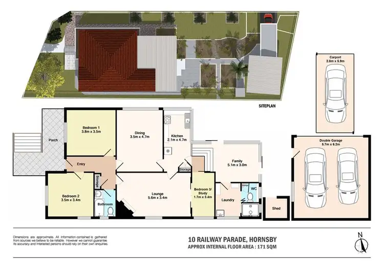 Floorplan of Homely house listing, 10 Railway Parade, Hornsby NSW 2077