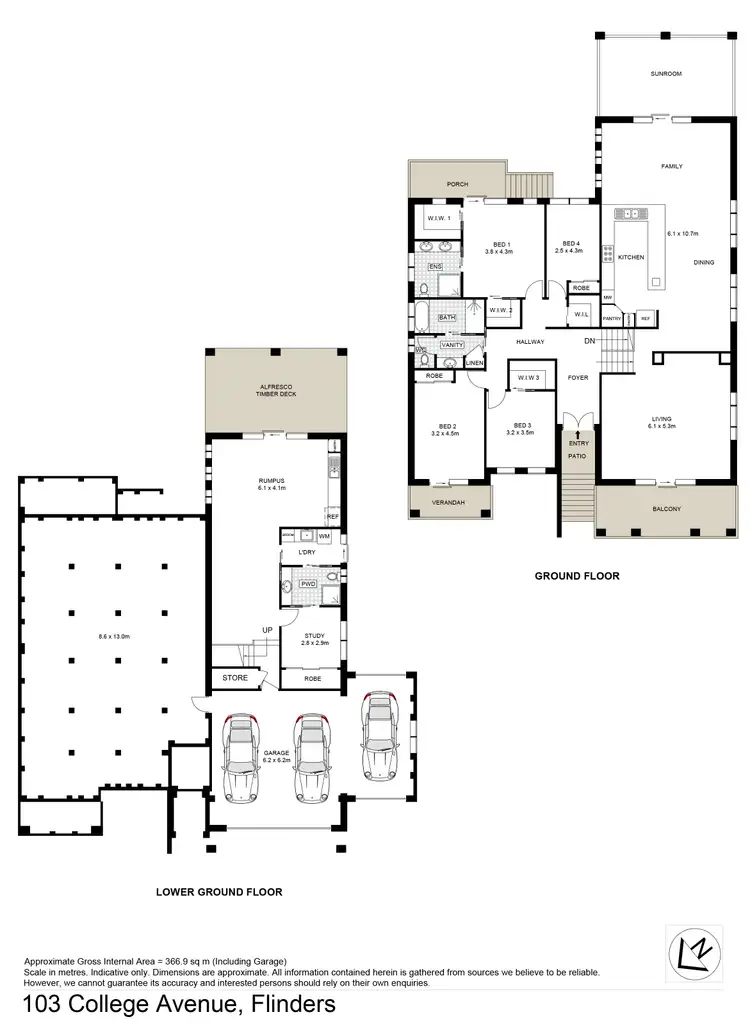 Floorplan of Homely house listing, 103 College Avenue, Flinders NSW 2529
