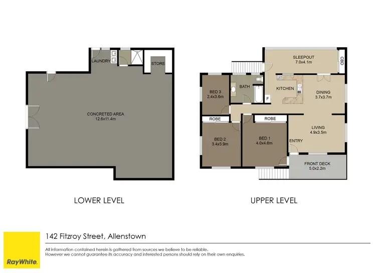 Floorplan of Homely house listing, 142 Fitzroy Street, Allenstown QLD 4700