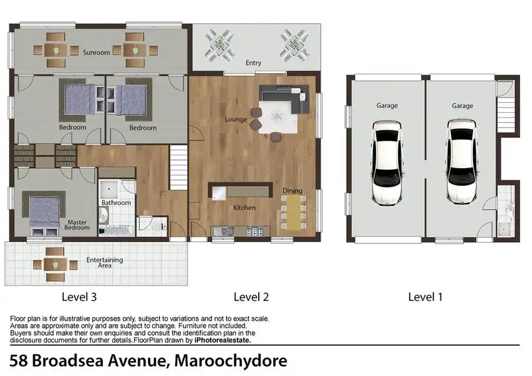 Floorplan of Homely house listing, 58 Broadsea Avenue, Maroochydore QLD 4558
