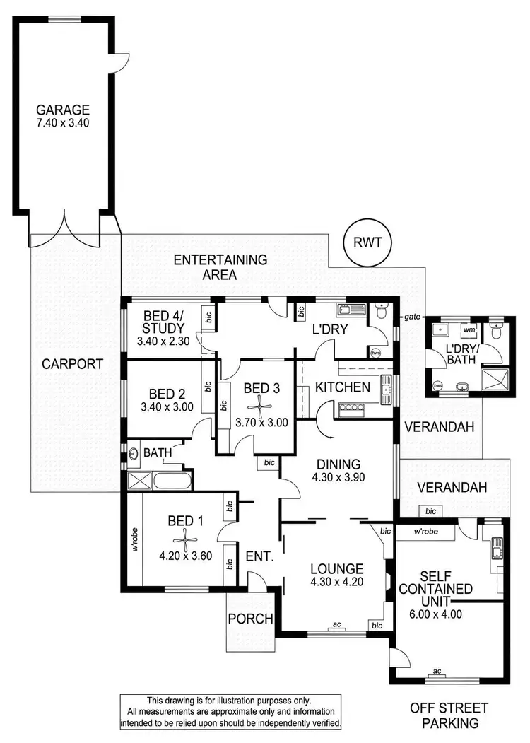 Floorplan of Homely house listing, 66 Waterhouse Road, South Plympton SA 5038