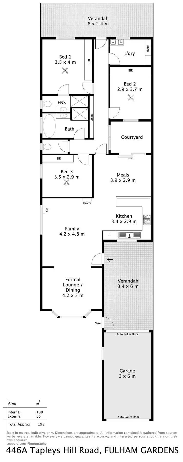 Floorplan of Homely house listing, 446A Tapleys Hill Road, Fulham Gardens SA 5024