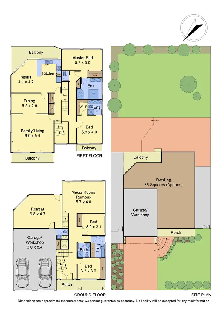 Floorplan of Homely house listing, 128 Seebeck Road, Rowville VIC 3178