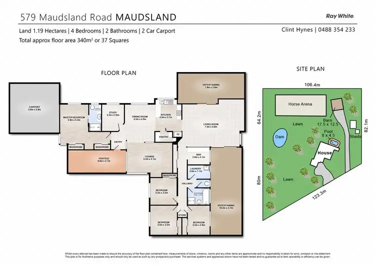 Floorplan of Homely house listing, 579 Maudsland Road, Maudsland QLD 4210