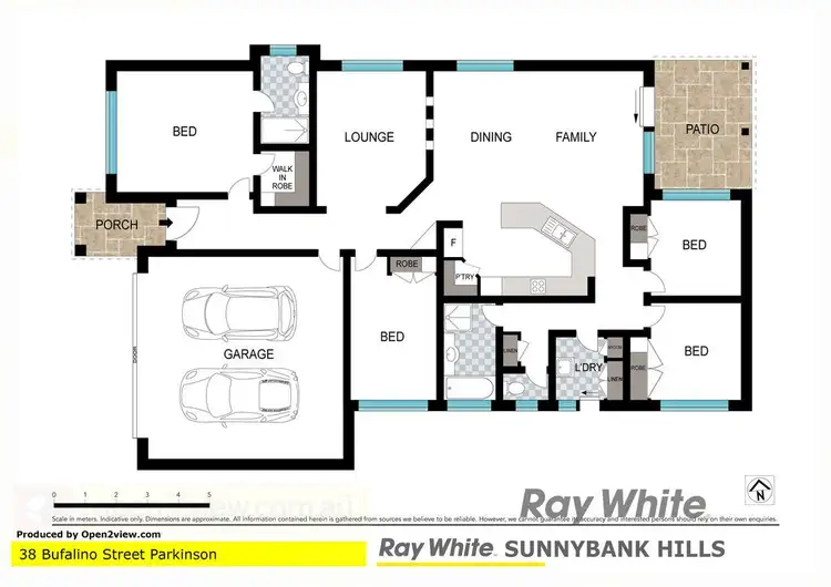 Floorplan of Homely house listing, 38 Bufalino Street, Parkinson QLD 4115