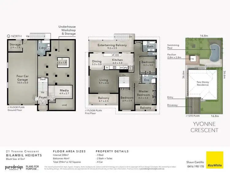 Floorplan of Homely house listing, 21 Yvonne Crescent, Bilambil Heights NSW 2486