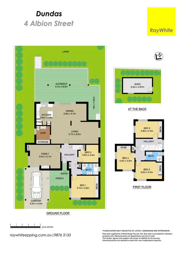 Floorplan of Homely house listing, 4 Albion Street, Dundas NSW 2117