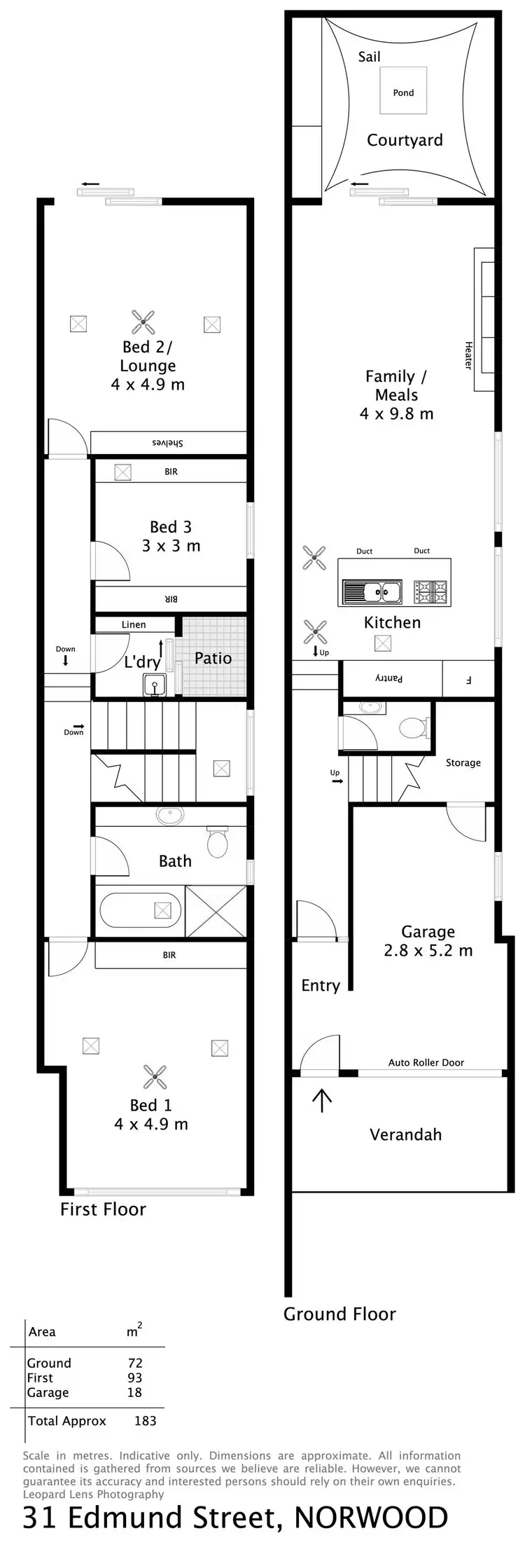 Floorplan of Homely house listing, 31 Edmund Street, Norwood SA 5067