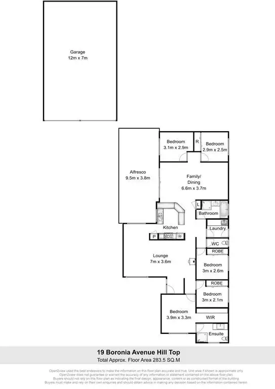 Floorplan of Homely house listing, 19 Boronia Avenue, Hill Top NSW 2575
