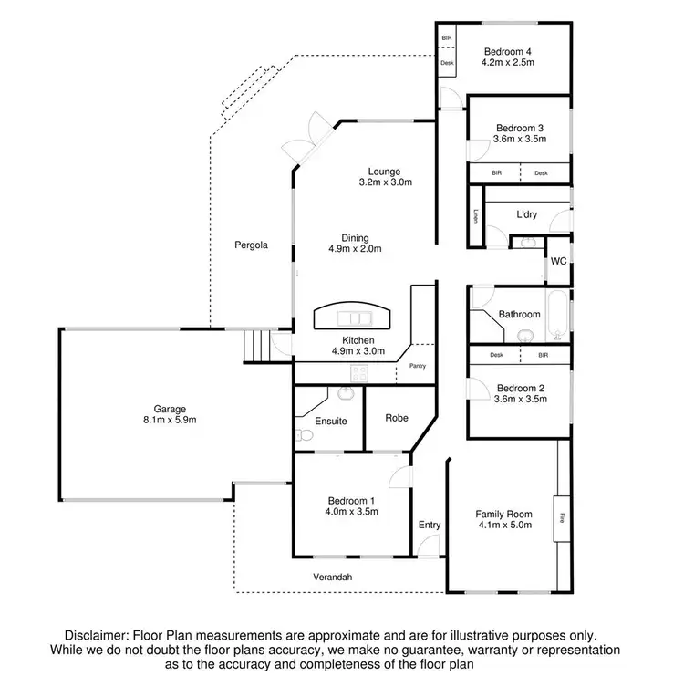 Floorplan of Homely house listing, 7 Kyrenia Court, Mount Gambier SA 5290