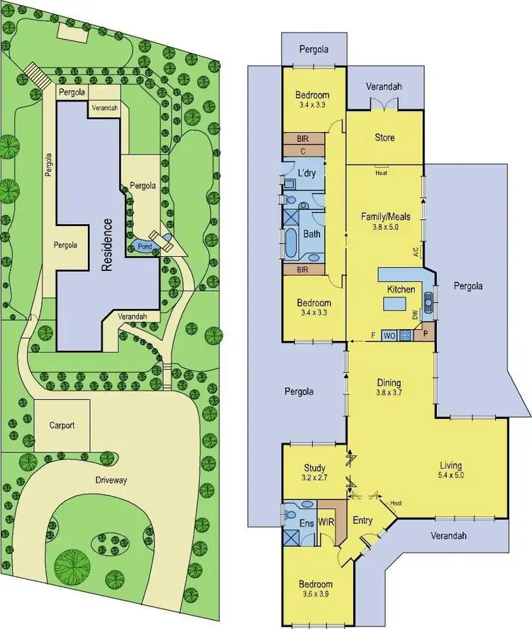 Floorplan of Homely house listing, 7 Chisholm Close, Wandana Heights VIC 3216