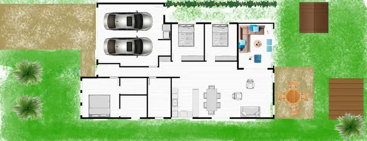 Floorplan of Homely house listing, 26 Wimmera Crescent, Upper Coomera QLD 4209