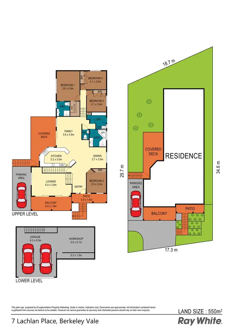 Floorplan of Homely house listing, 7 Lachlan Place, Berkeley Vale NSW 2261