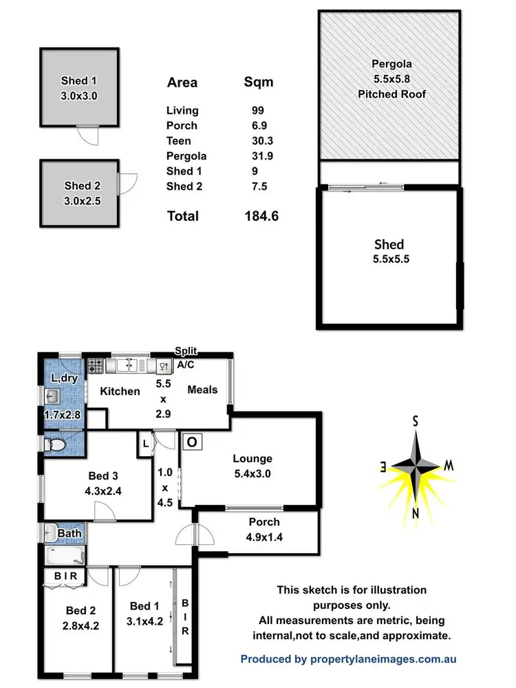 Floorplan of Homely house listing, 24 Ashfield Road, Elizabeth SA 5112