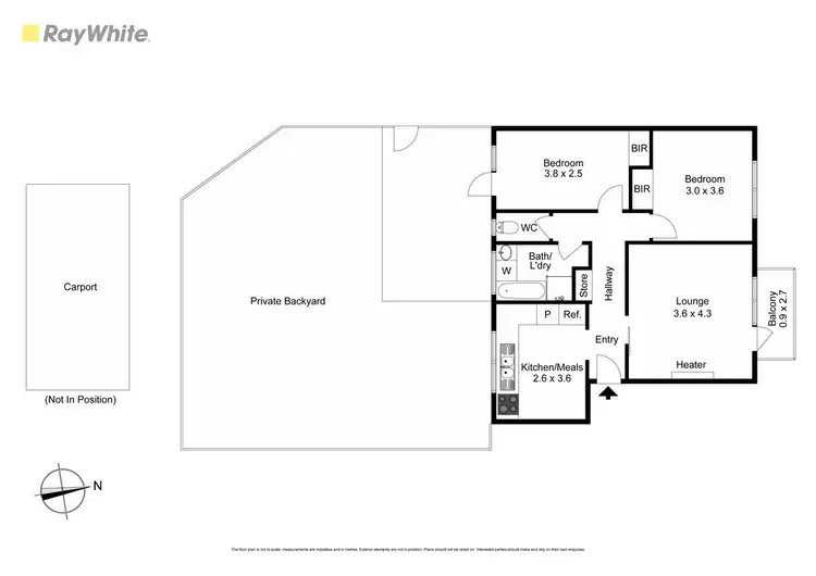 Floorplan of Homely unit listing, 5/8 Burke Road, Malvern East VIC 3145