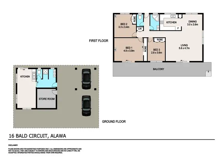 Floorplan of Homely house listing, 16 Bald Circuit, Alawa NT 810