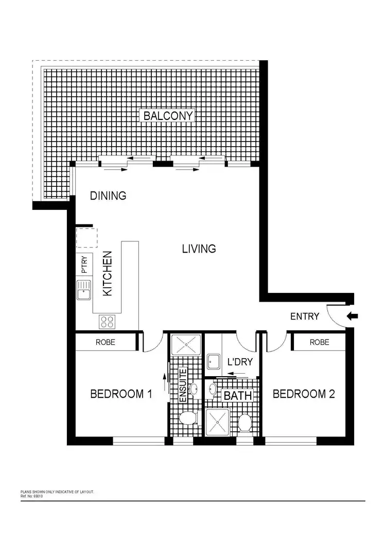 Floorplan of Homely house listing, 111/130 Thynne Street, Bruce ACT 2617