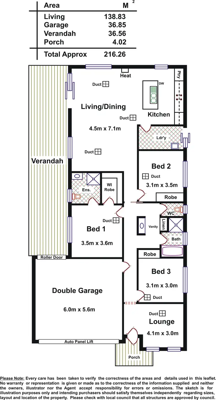 Floorplan of Homely house listing, 8 Teviot Place, Blakeview SA 5114