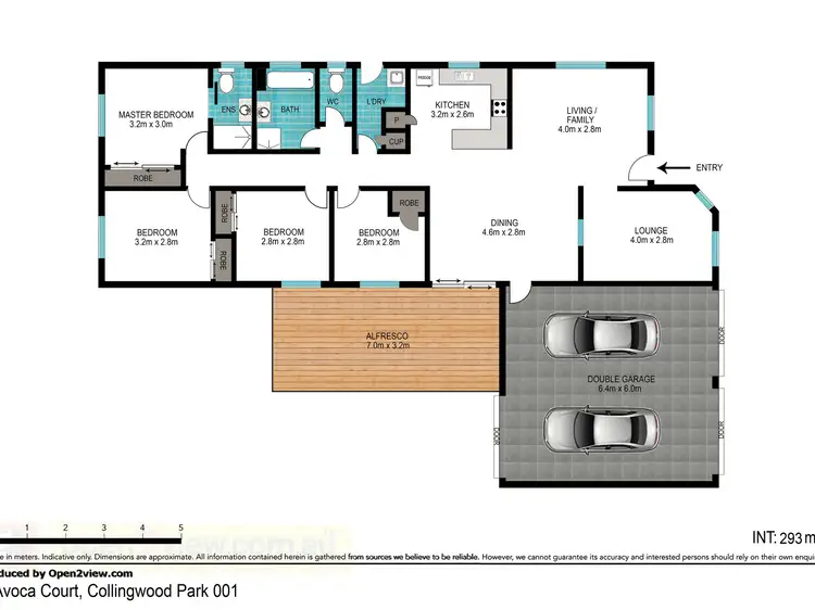 Floorplan of Homely house listing, 9 Avoca Court, Collingwood Park QLD 4301