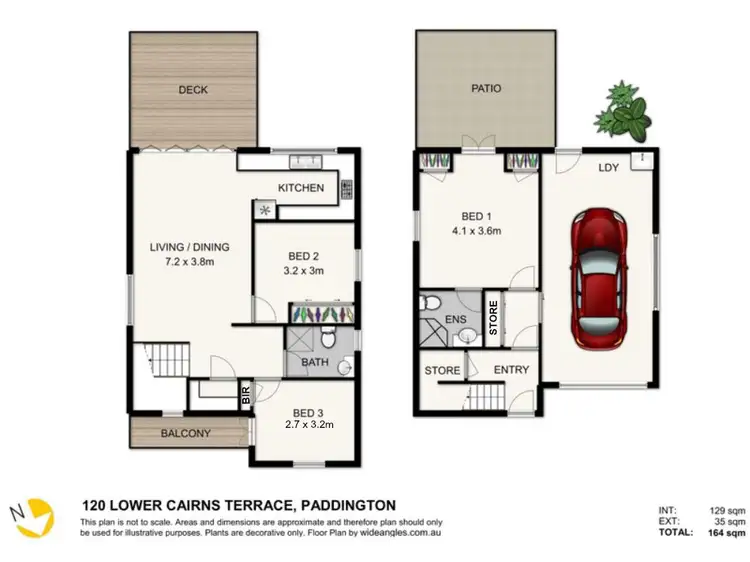 Floorplan of Homely house listing, 120 Lower Cairns Terrace, Paddington QLD 4064