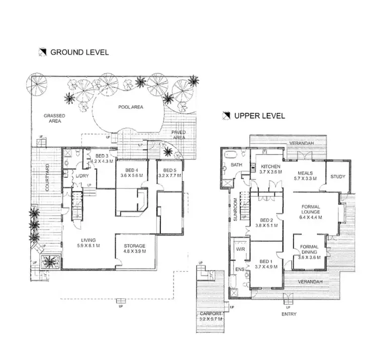 Floorplan of Homely house listing, 115 Rockbourne Terrace, Paddington QLD 4064