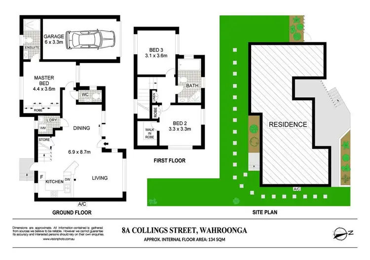 Floorplan of Homely house listing, 8a Collings Street, Wahroonga NSW 2076